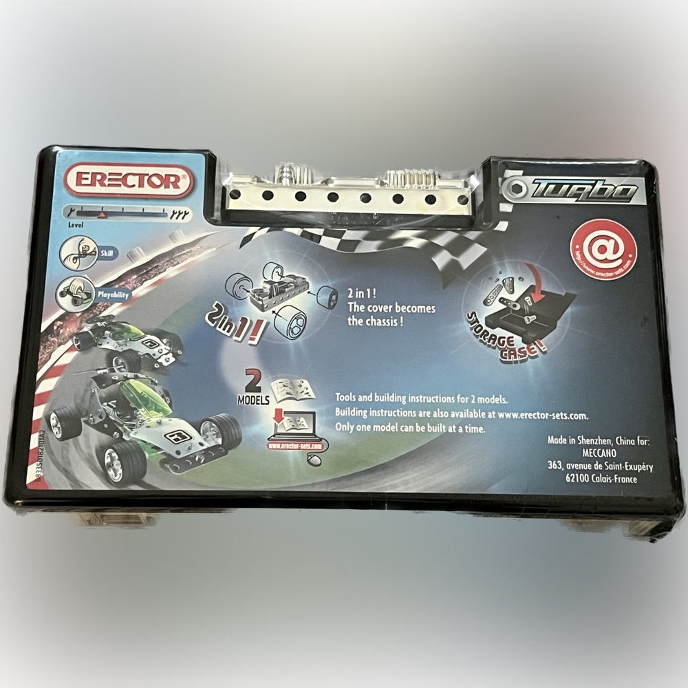 NEW 2 models Erector Turbo 3350A Rare Find